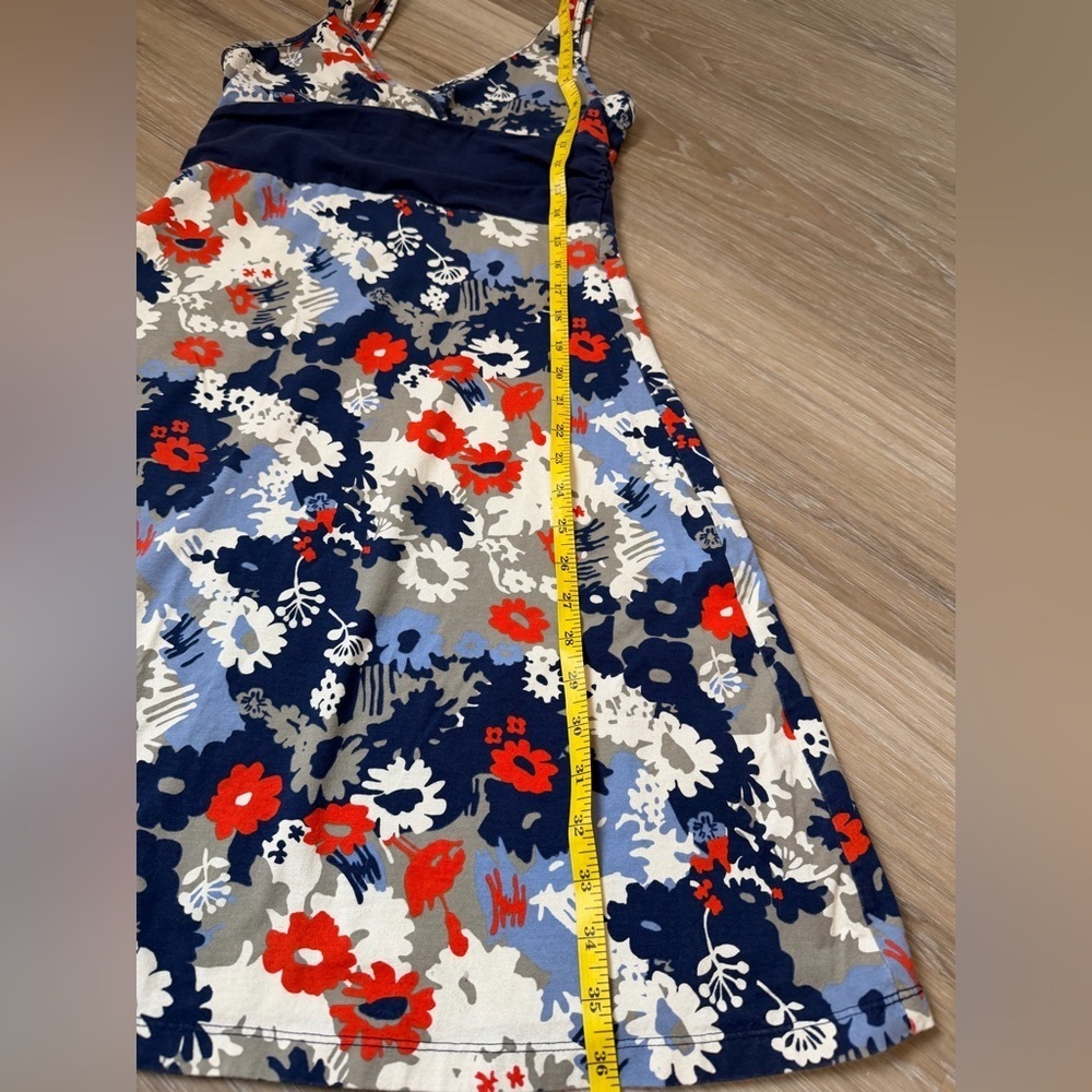 Patagonia Size S Floral Dress - Navy, Red, White - Picture 9 of 10